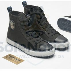 Black High-Top Canvas